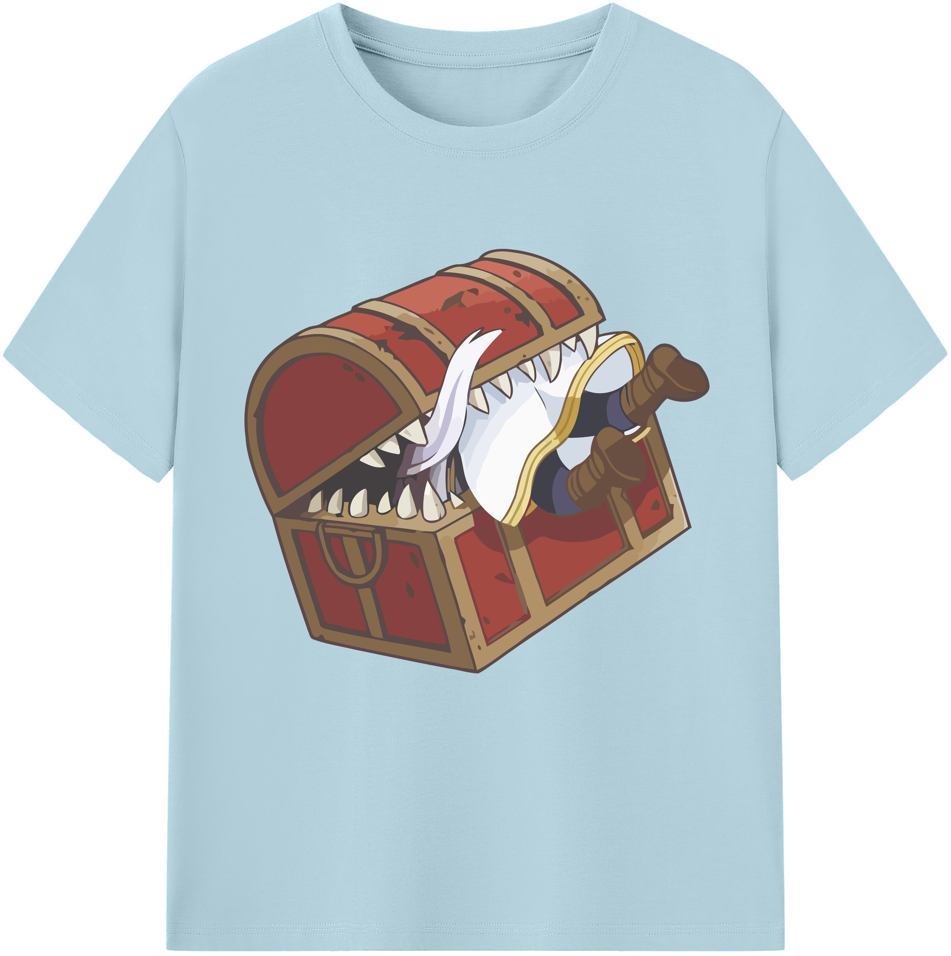 （画像用） 葬送のフリーレン Frieren 綿100％半袖Tシャツ（フロントプリント）